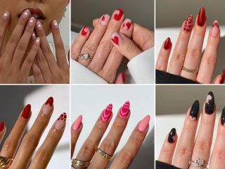 Modele de unghii pentru Valentine’s Day: 63 idei romantice, glam și minimaliste