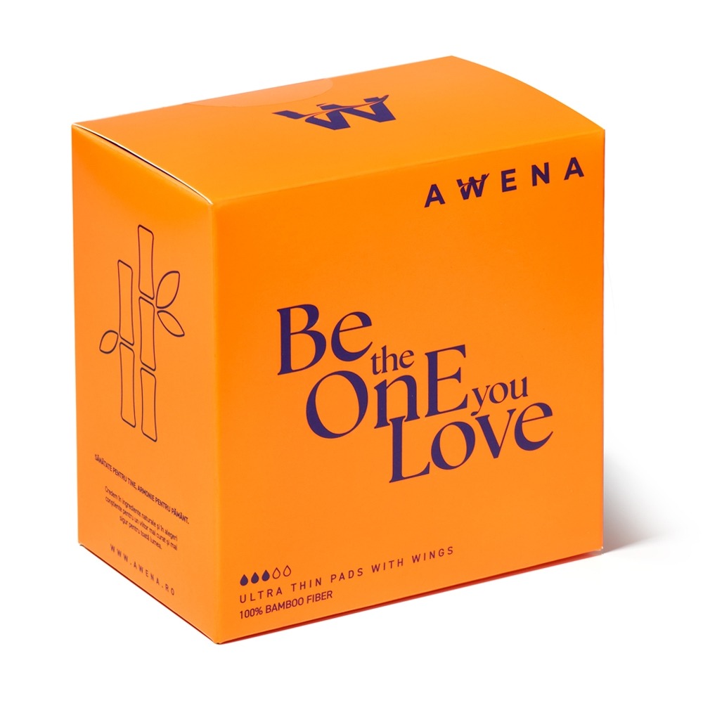 Absorbante organice din fibra de bambus 100% antibacteriana - AWENA