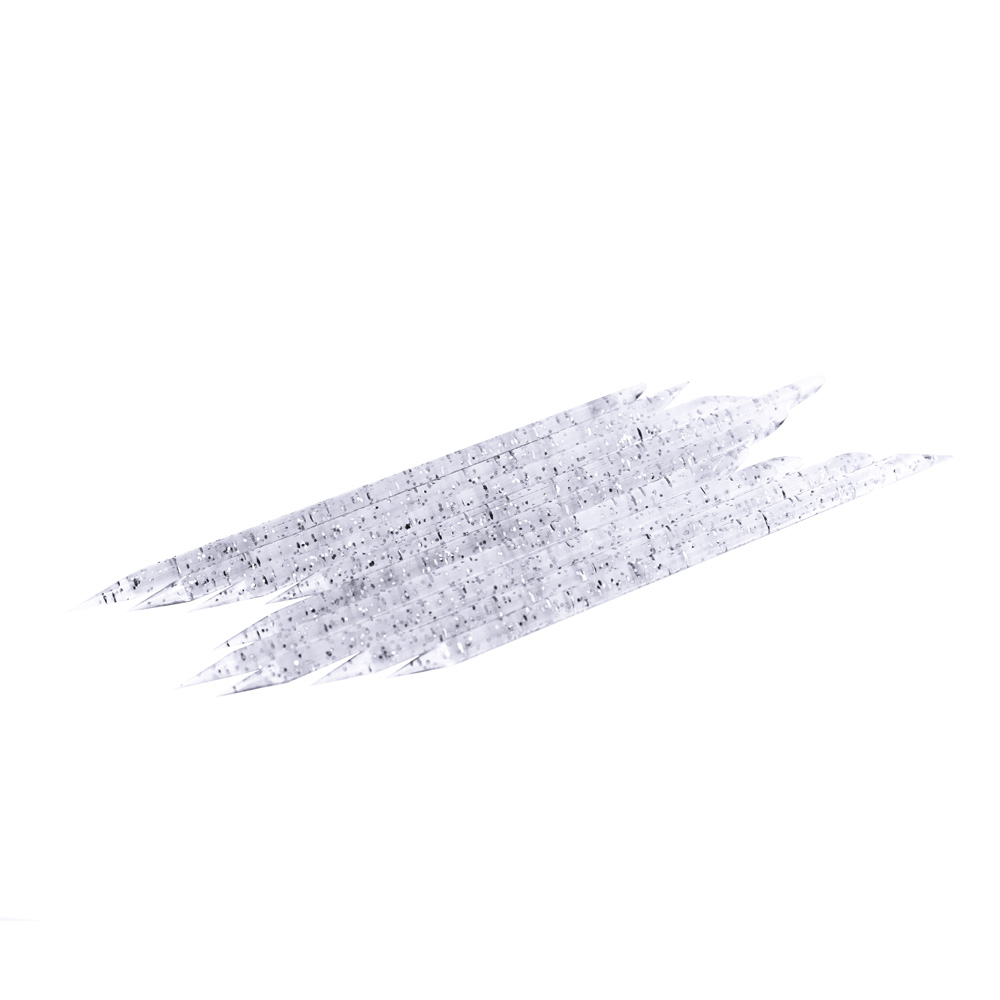 Bete pentru cuticule Cupio - Clear Silver 10buc