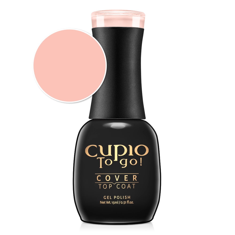 Cover Top Coat Cupio To Go! Milky Beige 15ml