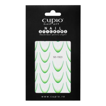 Abtibild pentru unghii Cupio French - Green