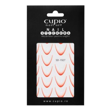 Abtibild pentru unghii Cupio French - Red