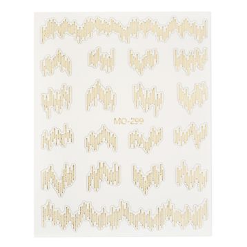 Abtibild unghii M0-299 gold