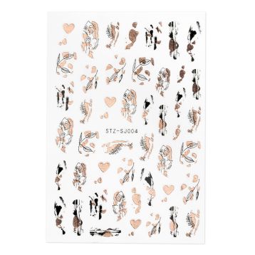 Abtibild unghii STZ-SJ004 rose gold