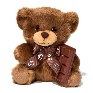 Accesoriu fluffy Cupio Chocolate Teddy Bear