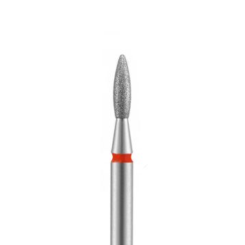 Bit diamantat flacara, granulatie fina, 2.3mm varf ascutit