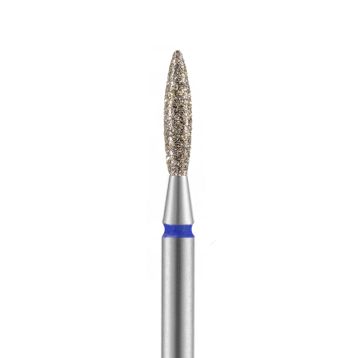 Bit diamantat flacara, granulatie medie, 2.3mm, varf rotunjit
