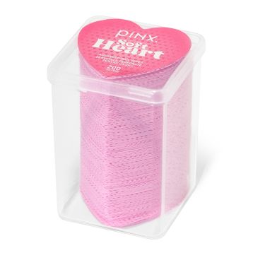 Servetele perforate pentru unghii pinx. - Soft Heart 250