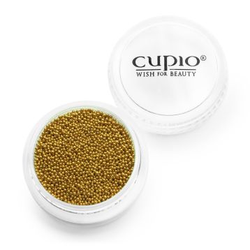 Caviar unghii auriu