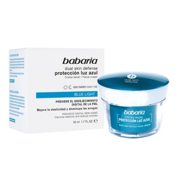 Crema Babaria cu protectie impotriva luminii albastre