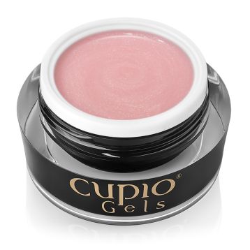 Gel pentru tehnica fara pilire Cupio - Make-Up Fiber Shimmer Petal 30 ml