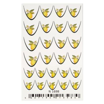 Tatuaj pentru unghii Cupio Lemon French