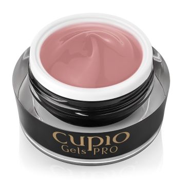 Gel pentru tehnica fara pilire Cupio - Make-Up Fiber Caramel Latte 50ml