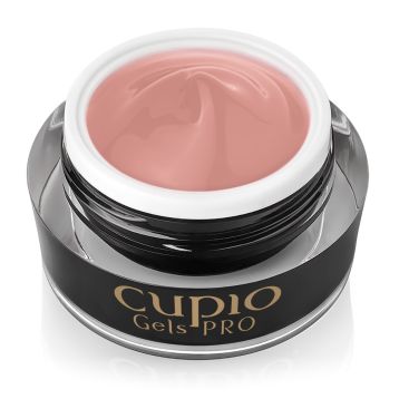 Gel pentru tehnica fara pilire Cupio - Make-Up Fiber Milky Latte 50ml