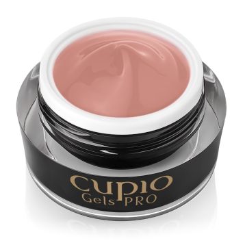 Gel pentru tehnica fara pilire Cupio - Make-Up Fiber Rose Latte 50ml