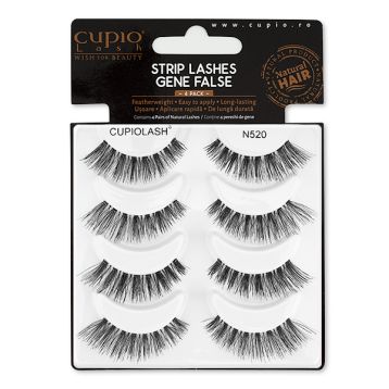 4Pack  Gene false banda CupioLash Sunshine N520