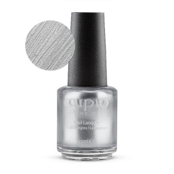 Lac de unghii Cupio in the City - Metallic Silver 15 ml 