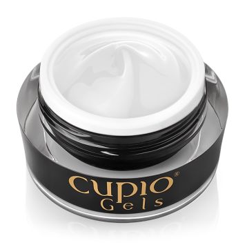 Gel pentru tehnica fara pilire - Make-Up Fiber Milky White 50 ml