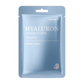 Masca revitalizanta pentru fata cu Acid Hialuronic si Squalan - SKIN627 22 ml