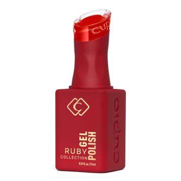 Oja semipermanenta Cupio Ruby Collection - Chilli Red 15ml 
