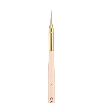 Pensula manichiura Nail Art Premium Kolinsky Cupio Nr. 0