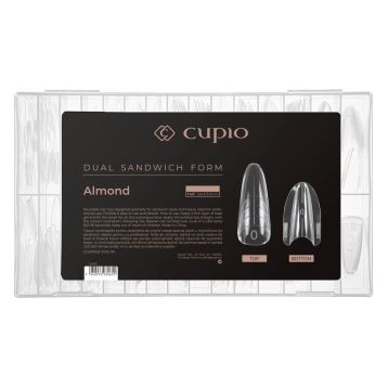 Tipsuri reutilizabile Cupio Dual Sandwich Form - Almond