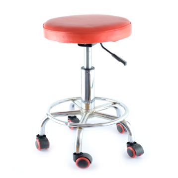 Scaun coafor rosu T32