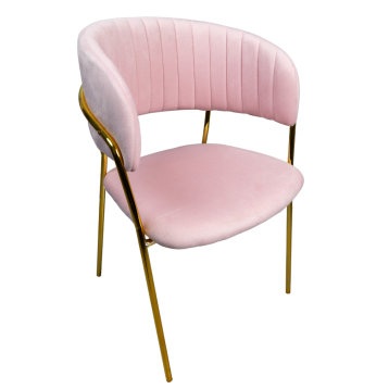 Scaun pentru salon - Pink & Gold MZT-Y-11