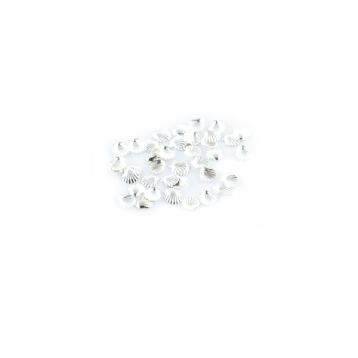 Scoici unghii argintii 3mm