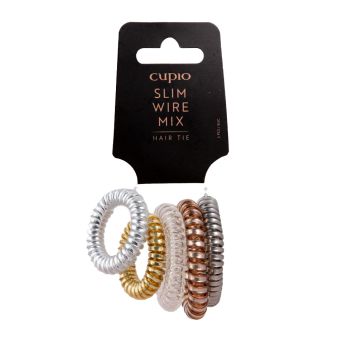 Set 5 elastice par spirala Cupio - Slim Wire Mix