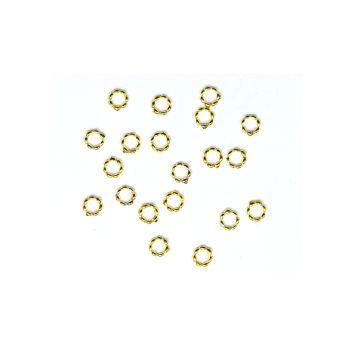 Set cerculete aurii 0.4cm