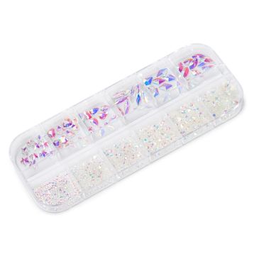 Set cristale de unghii Brilliant Mermaid