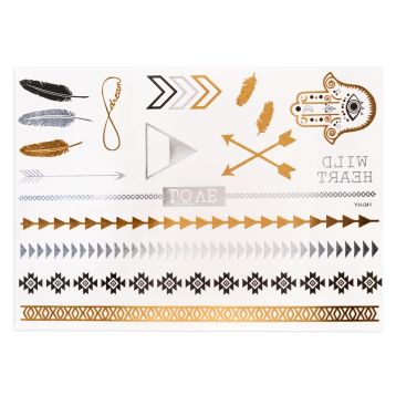 Tatuaj pentru corp Golden Goddess - T3