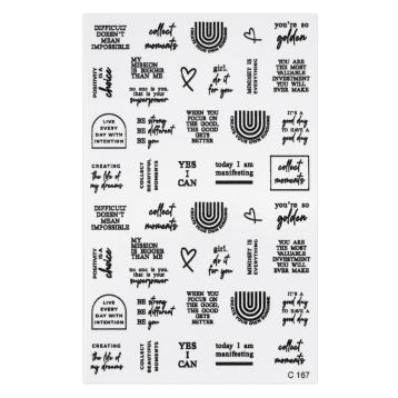 Tatuaj pentru unghii Cupio C167