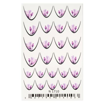Tatuaj pentru unghii Cupio Violet French