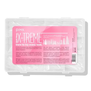 Tipsuri reutilizabile pinx. - Multi shape X-Treme