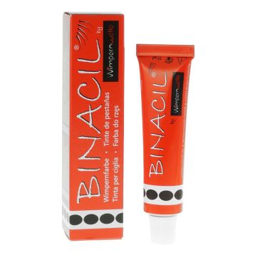 Vopsea pentru sprancene si gene Binacil 15ml - Negru