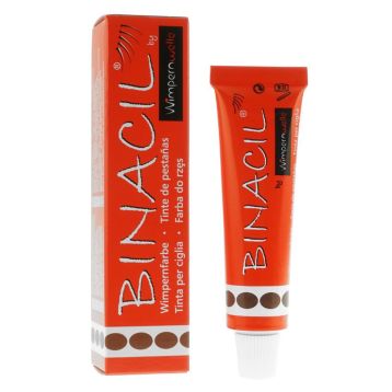 Vopsea pentru sprancene si gene Binacil - Maro 15ml