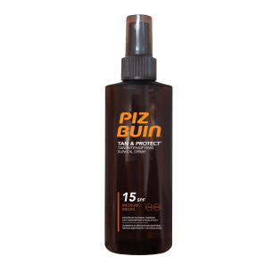 Spray ulei pentru bronzare accelerata SPF 15 Tan & Protect Piz Buin