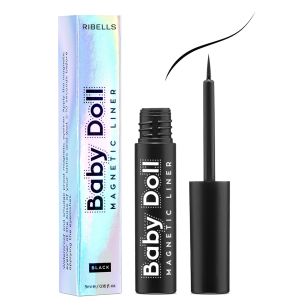 Eyeliner adeziv pentru gene magnetice Ribells Baby Doll - Black 6ml
