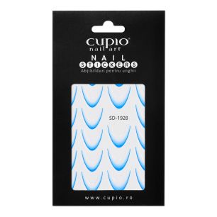Abtibild pentru unghii Cupio French - Blue