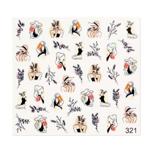 Tatuaj 3D unghii Cupio 321