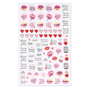 Abtibild unghii Love F628