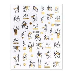 Abtibild pentru unghii DH-398