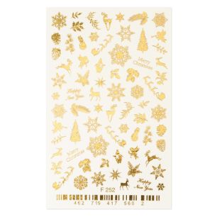 Tatuaj unghii Cupio Winter Magic - F252 Gold