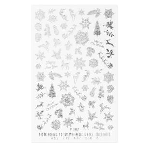 Tatuaj unghii Cupio Winter Magic - F252 Silver 