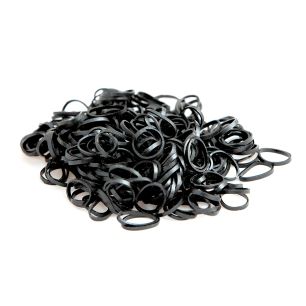 Elastice invizibile pentru par Cupio set 300 - Black