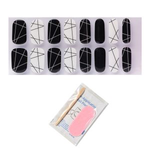 Sticker pentru unghii din gel pinx. - Fun Lines
