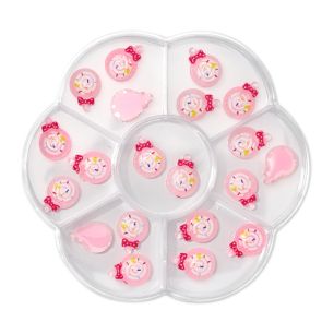 Set decor 3D pentru unghii pinx. 20buc - LolliPink