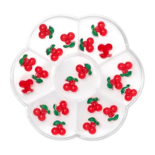 Set decor 3D pentru unghii pinx. 20buc - Cherry Girl